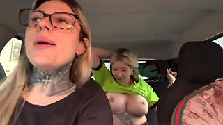I put the gas station attendant in the camper so she could have good intercourse with me and my spouse until she was spitting jizz all over his rod, the slobber from her cooter even dribbled onto his ball sack!