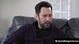 Kyler Quinn Tempts Stepdad With Amazing Blowjob And Huge Dick Ride