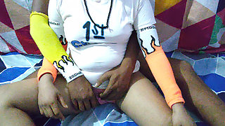 Indian Desi Couple Wife Pregnant Boobs Press Husband Desi Mms HD Video Real Couple Homemade Amateur HD Video