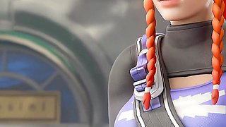 Brigitte's First Date Gone Wrong - Anal & Creampie 3 Times in a Row Overwatch 3D Animation