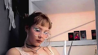 Awkward Masturbation of a Student on the Balcony