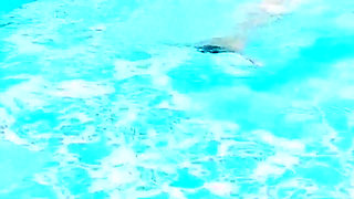 Older Matures Scene 4 - Mature Chubby Blonde Fucking in the Pool