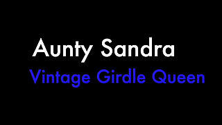 Vgq43 Aunty Sandra in Her Rago Girdle Getting Her Boobs Creamed