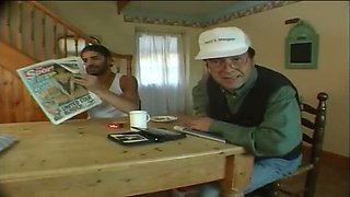 Hot British Housewife Gets Vintage Anal
