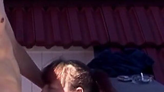 Curvy mature fucks her skinny step son and gets cumshot