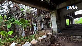 Raw & Rough Fuck in an Abandoned Building