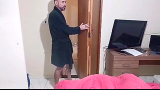 Cuckold Pranks Blindfolded Wife and Calls Friend to Enter Sex!