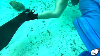 Supergirl Gets Ravaged by a Horny Octopus in Bonaire