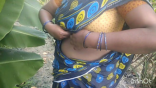 Indian Tamil Priyanka Housewife Outdoor Sex
