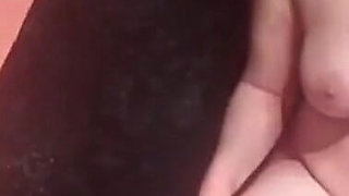 Mel Playing with Pink Dildo 2