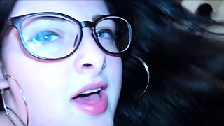 German 18 BBW Secretary Teen Elisa Seduce to Fuck by Boss