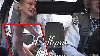 Blonde Sucks Black Studs Big Cock in Car