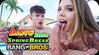 Small tits smut with unattainable Parker Ambrose and Lucky Anne from Bang Bros Network