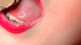 Giantess Devour Fetish Video - Slowly Eating Chocolate Man - Seduce and Dirty Talk