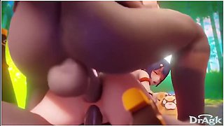 Xiangling Animation Compilation Genshin Impact Hilichurl Hentai Porn