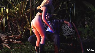Chad White's Steamy Outdoor in a Blonde Affair