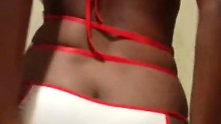 Pure Amateur: African Nurse Fuck Doctor. Hot Riding, Rough Doggy and Facial Cumshot.