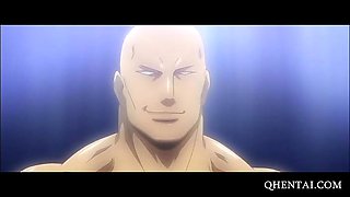 Anime babe gets fucked by a hung warrior
