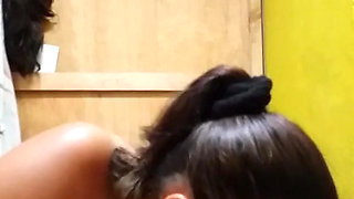Young girl sucking very  well