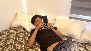 Big Ass Stepmother Agrees to Share a Bed with Her Stepson