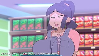 Hot Milf Gets A Hard Dick Inside Her Pussy At The Grocery Store