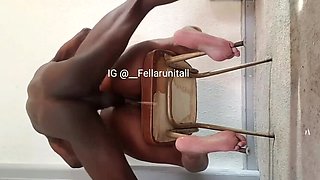 Black mom and big cock