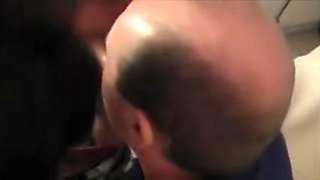 older bi cuck couple suck younger and facial