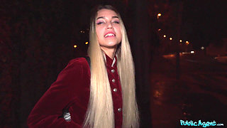 Public Agent - Rusian Elena Vedem Deepthroats Big Cock POV