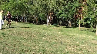 Horny MILF Picked up Outdoors for Sloppy Couch Pounding