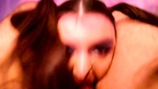 INSERTED A face full of fun for Christina Sage