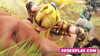Games 3D Characters Hard Fucks in All Poses