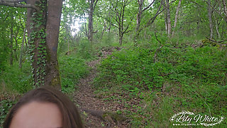 I Finger My Pussy in the Forest