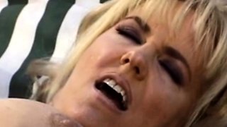 Hairy Mature Swinger Blonde Wife Fucked