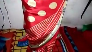 Satin Silk Saree Maid
