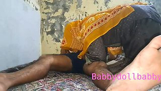 Desi Couple Charpai Sex Doggy Style – Real Amateur Cumshot