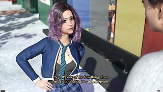 Fresh Women 8 - Julia & Simon Strip Video Game - Loser Loses Clothes