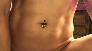 Big boobs milf masturbates with her dildo