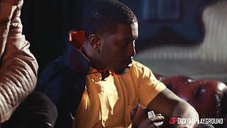 Isiah Maxwell's Interracial Bar Passion in Wild Heat
