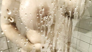 Arab Milf Showering - steamy version