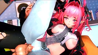 Hardcore sex, hentai uncensored, arknights hentai