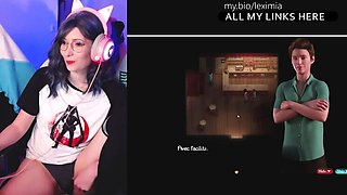 (Part 50) he fucks her little tight pussy and cums on her ass (PRICIA scene) (visual novel porngame) Treasure of nadia