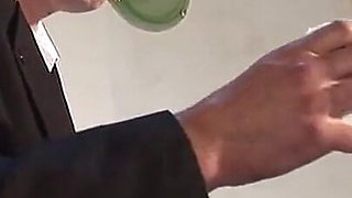 LFAP - French hairy mature bride ass pounded and fist fucked at the doctor