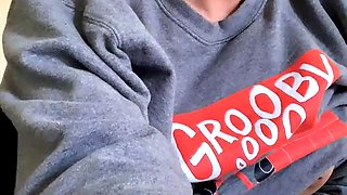 Jerking off shemale tranny solo play