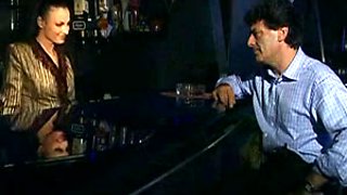 Vintage French porn shows a hot ffm threesome sex