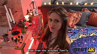 Debt4k. hot teen got rid of her debt with her magical jugs and a dick sucking
