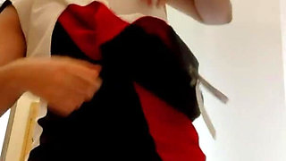Masturbating While Trying on Clothes at the Mall