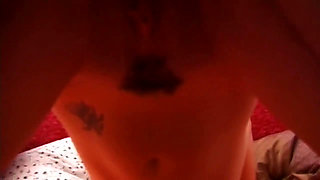 Hot amateur brunette sucks cock and gets fucked