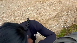 Cute Natural Ass Perfect For Doggy Style - Outside And Risky Tonnyandmia