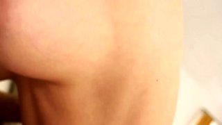 Amateur blonde teen blowjob and fucking in the bathroom
