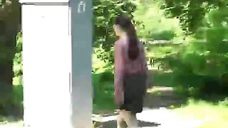 Outdoor pee passion